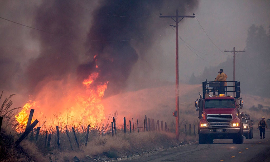 Hombre es arrestado en el estado de Washington por incendios forestales