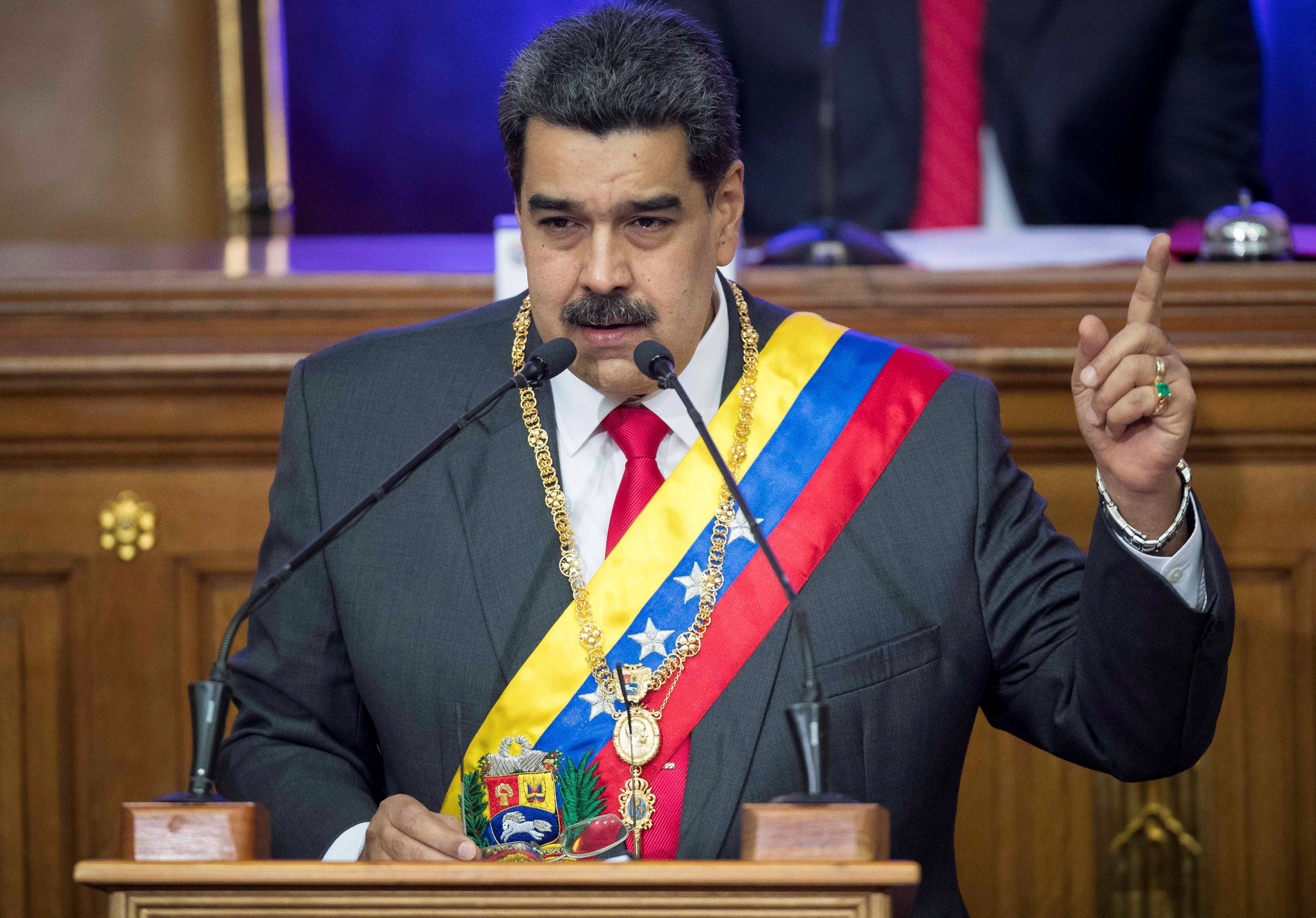 El presidente de Venezuela, Nicolás Maduro, dice que un espía estadounidense es capturado en Venezuela