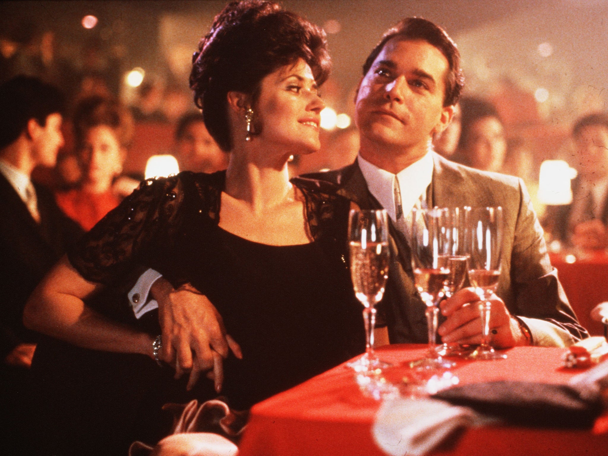Lorraine Bracco and Ray Liotta in 'Goodfellas'