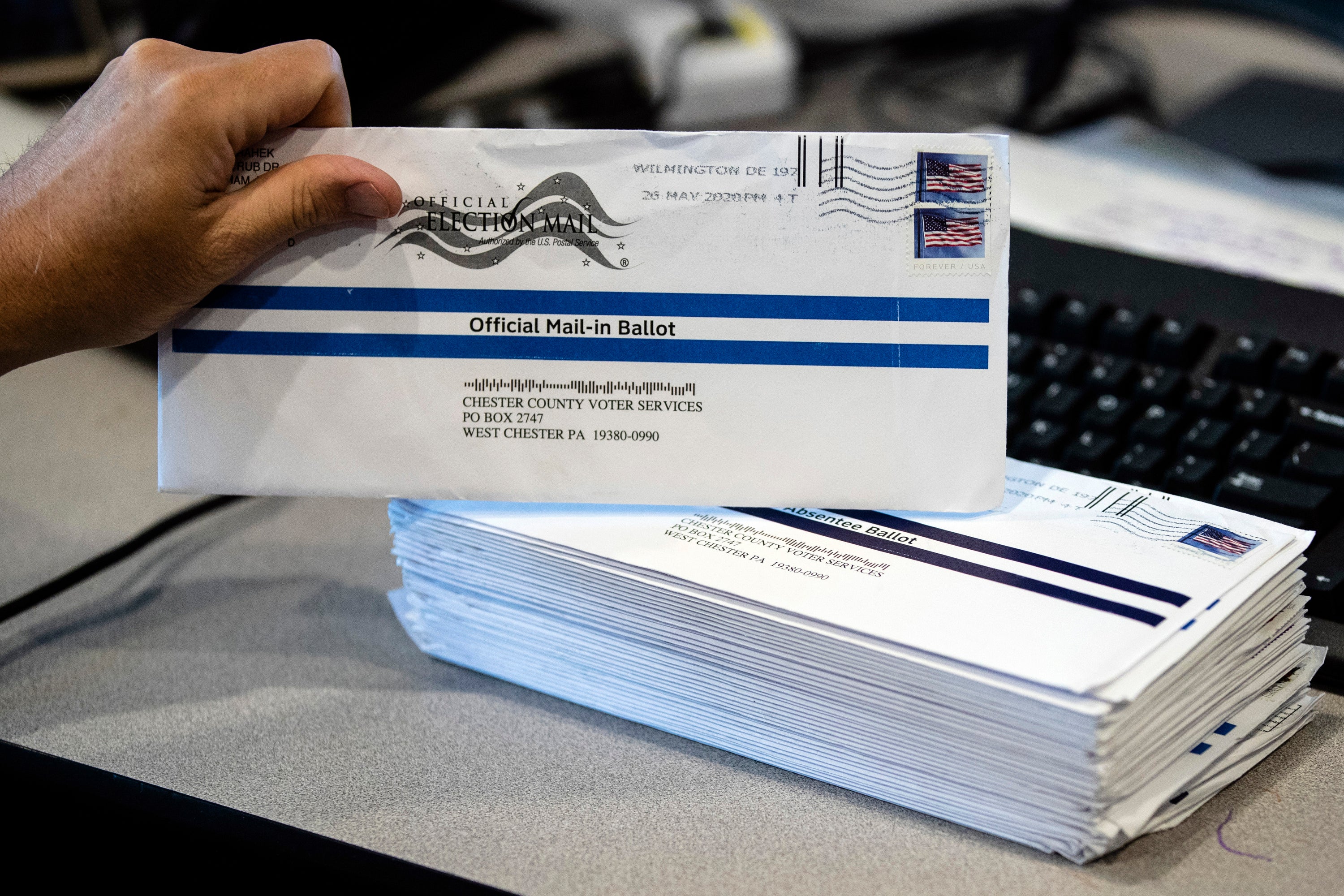 Elección 2020 Pensilvania Votación por correo
