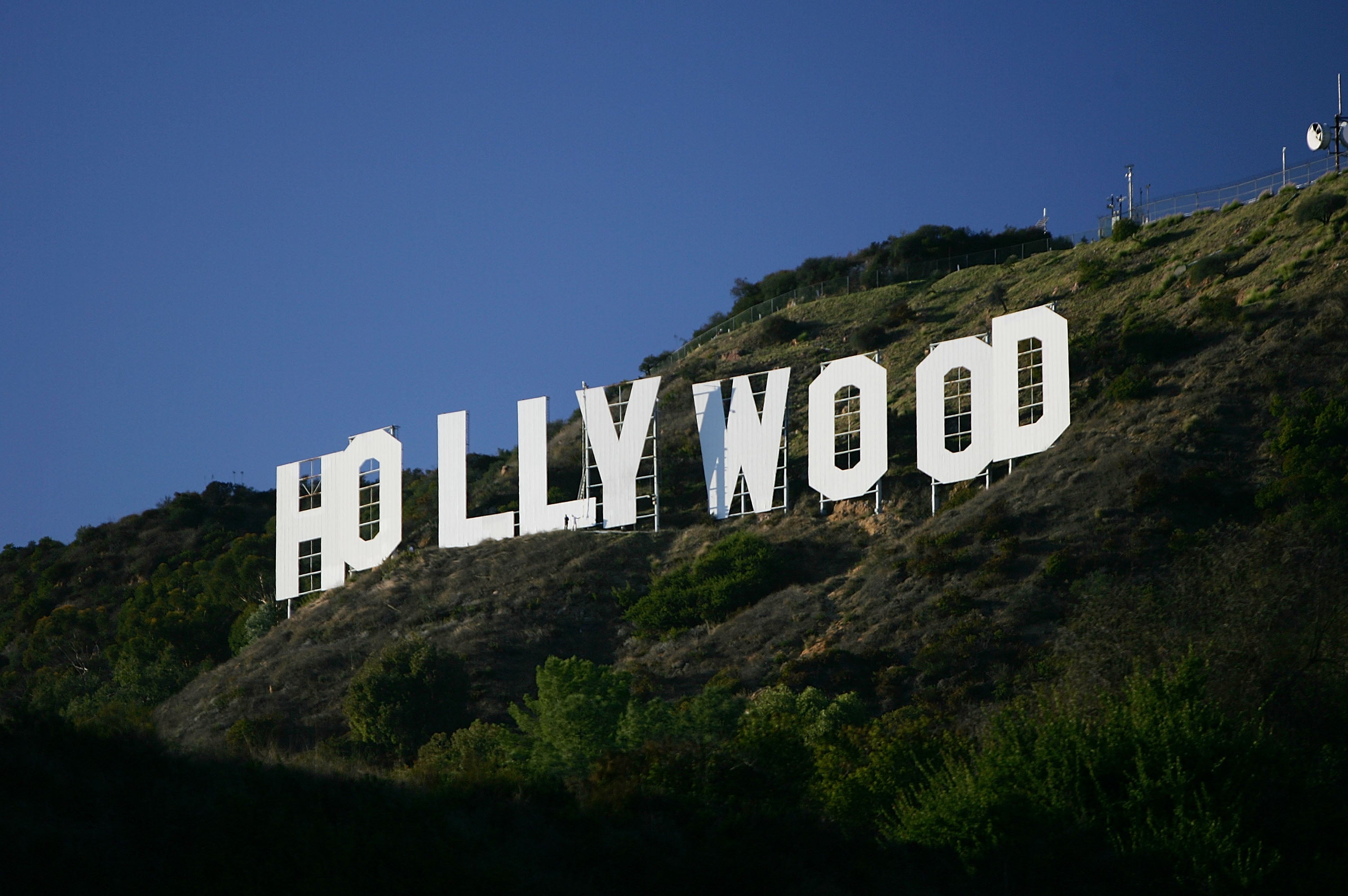 Famoso letrero de Hollywood.