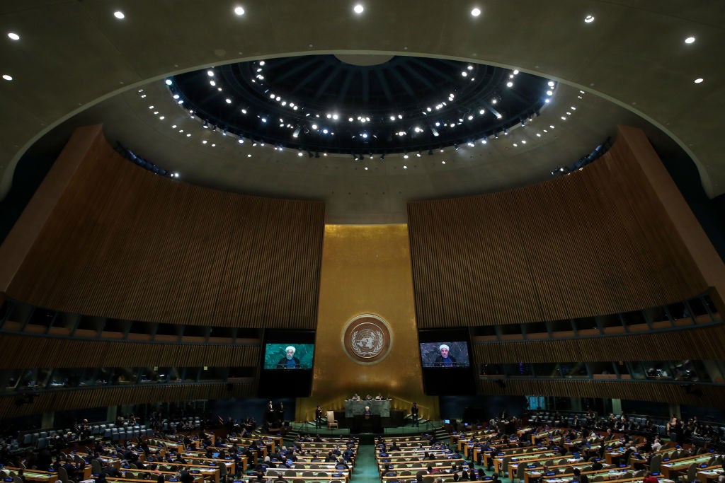 Imagen de archivo de la sede de la ONU.