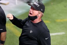 Reporte: NFL multa a los Raiders de Las Vegas por violar el protocolo de coronavirus