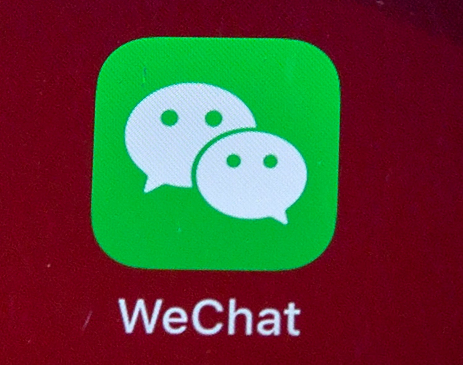 Resolución de prohibición de WeChat