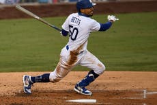 Mookie Betts tiene el jersey más vendido de 2020 en la MLB