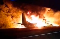 Accidente aéreo en Ucrania deja 22 muertos