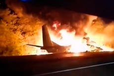 Accidente aéreo en Ucrania deja 22 muertos