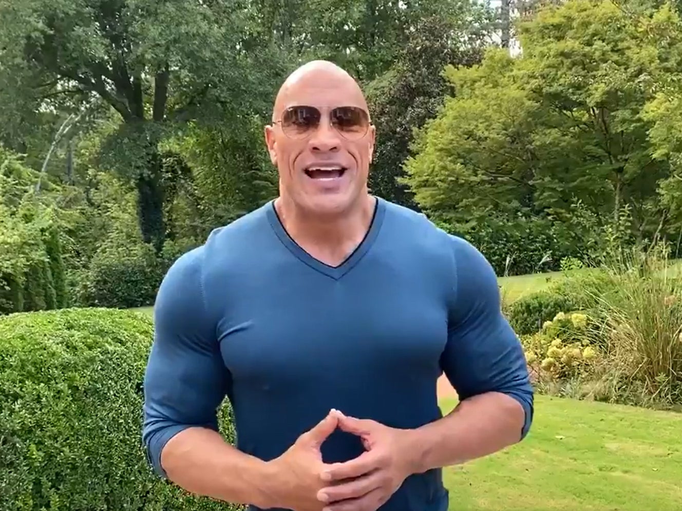 Dwayne ‘The Rock’ Johnson respalda a Biden & Harris en las elecciones
