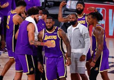 LeBron James y los Lakers se instalan en la gran final de la NBA

