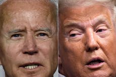 Campañas de Donald Trump y Joe Biden llegan a su fin