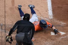 MLB: Astros vienen de atrás y superan a los Mellizos en el primer juego de la serie