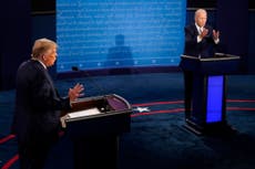 Debate presidencial: Biden culpa a Trump de las 200.000 muertes por coronavirus en Estados Unidos