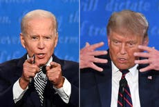 Biden llama “payaso” a Trump durante debate presidencial