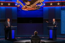 Cuando se le preguntó a Trump sobre el Covid en el primer debate, su presidencia alcanzó un nuevo mínimo