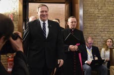 El Papa Francisco le niega audiencia a Mike Pompeo en el Vaticano