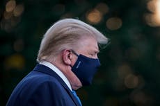 Donald Trump deja la Casa Blanca y es trasladado a un hospital tras dar positivo por Covid