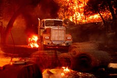 California: Bajas temperaturas y probabilidad de lluvias dan un respiro en la lucha contra los incendios