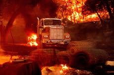 California: Bajas temperaturas y probabilidad de lluvias dan un respiro en la lucha contra los incendios