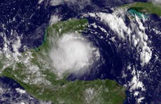 Tormenta tropical “Gamma” cobra fuerza; sudeste de México en alerta
