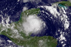 Tormenta tropical “Gamma” cobra fuerza; sudeste de México en alerta