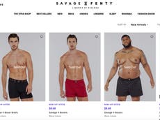Rihanna es tendencia en redes al celebrar la diversidad masculina en el sitio web de Savage x Fenty
