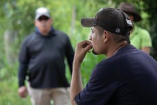 El hambre y cansancio disuelven caravana migrante en Guatemala