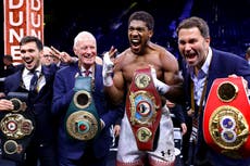 ¡Hay tiro! Anthony Joshua enfrentará a Kubrat Pulev en diciembre