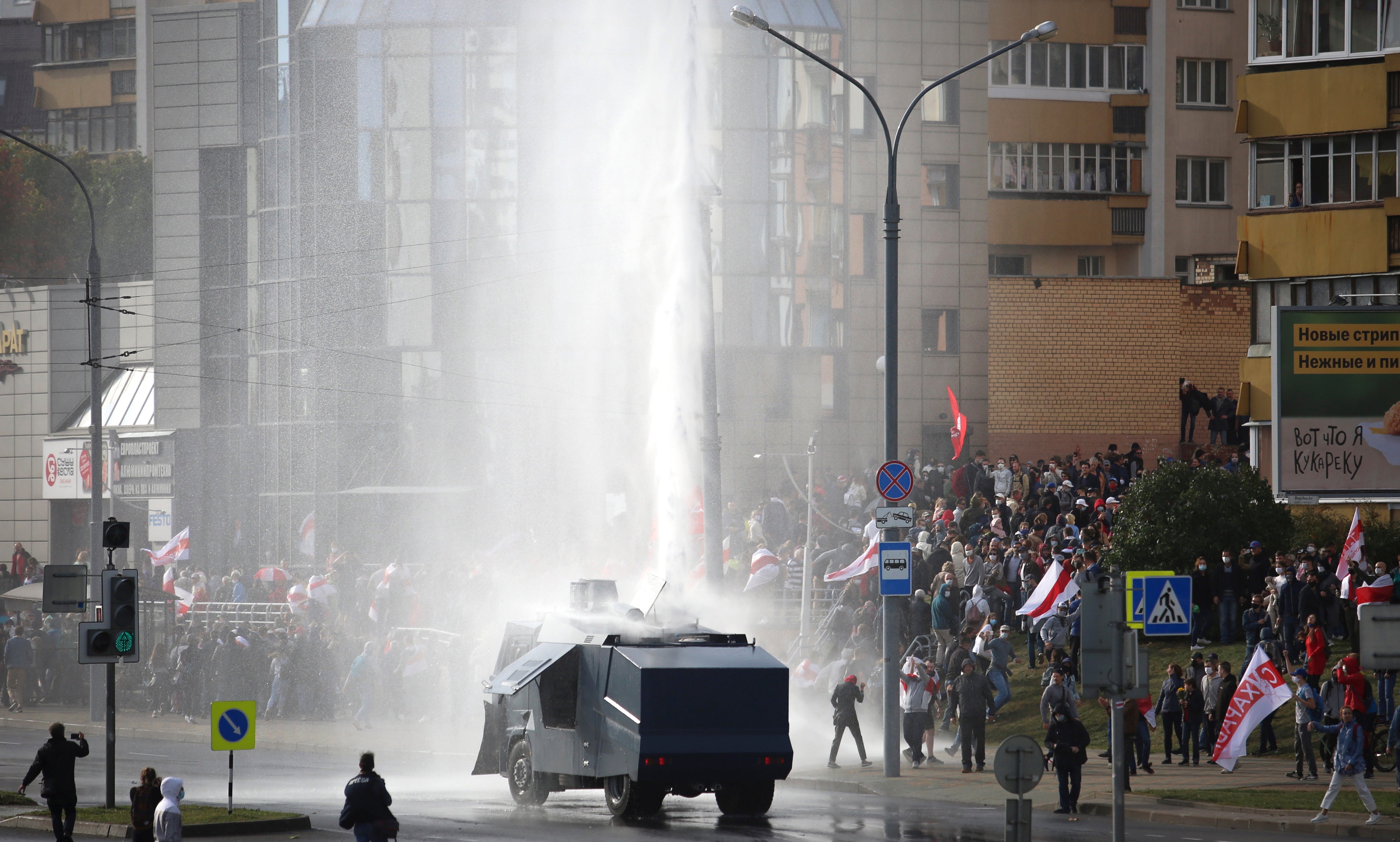 Protestas en Bielorrusia.