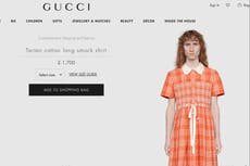 Gucci pone a la venta un vestido para hombres para ‘romper los estereotipos tóxicos’