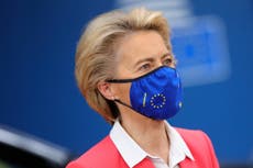 Presidenta de la Comisión Europea, en cuarentena por coronavirus tras reunión