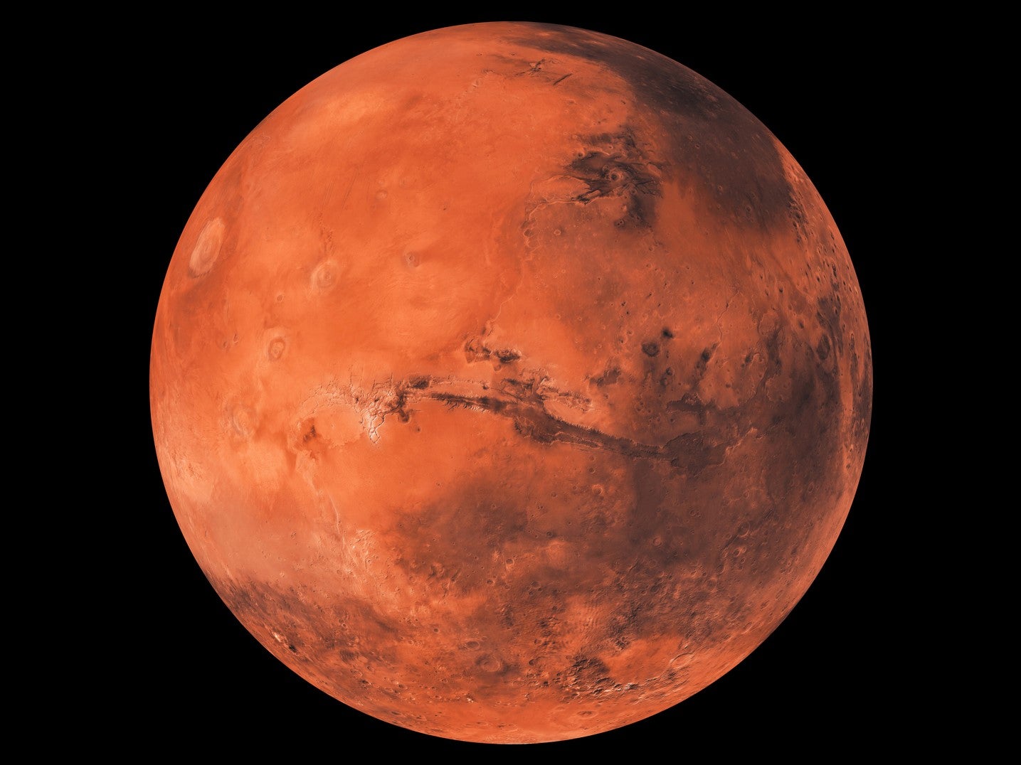 Marte aparecerá más grande y brillante en el cielo en octubre.
