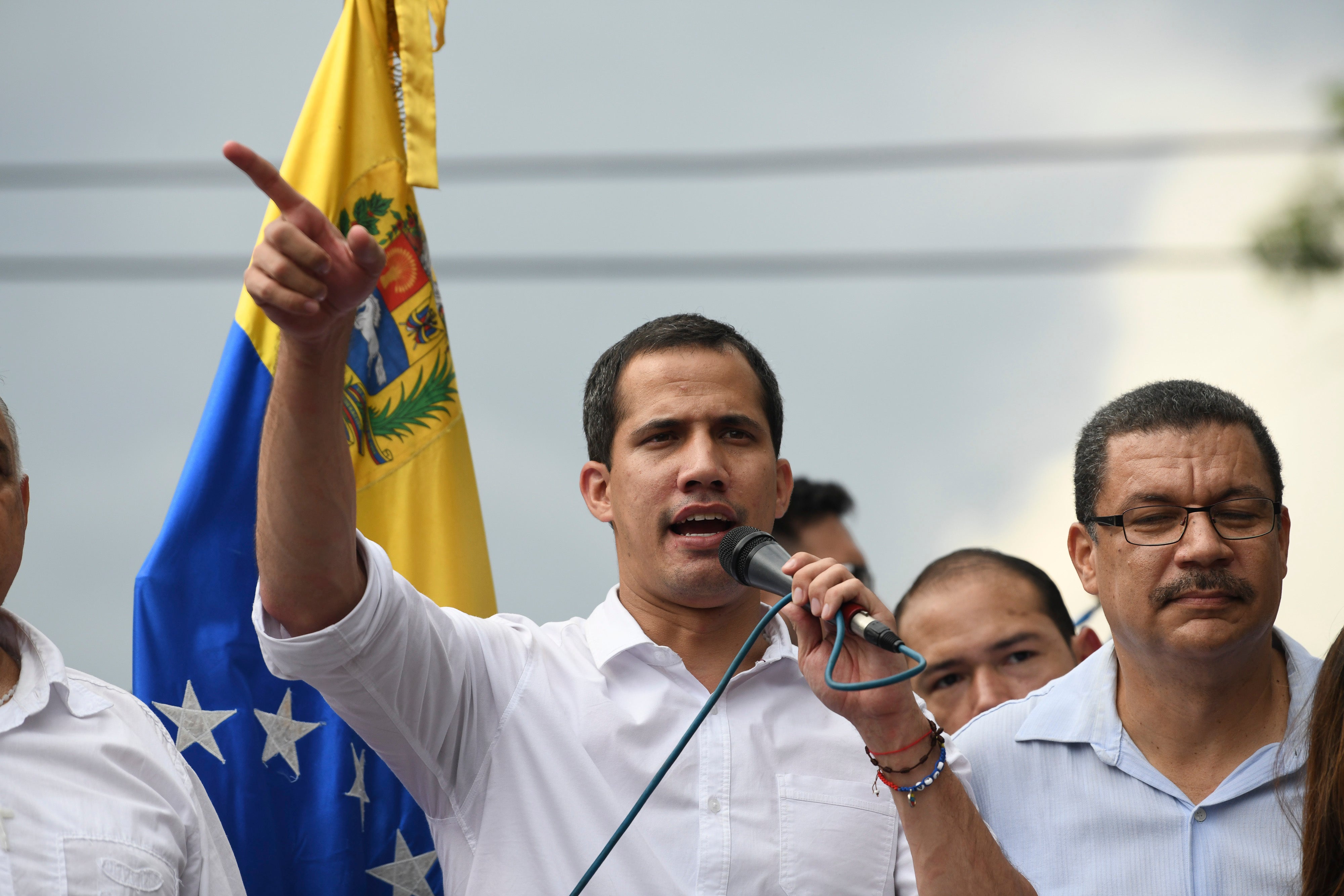 Juan Guaidó, líder de la oposición.