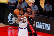 NBA: El Heat buscará igualar las Finales esta noche ante los Lakers