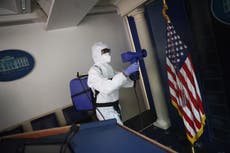 Personal de la Casa Blanca está preocupado por brote de coronavirus