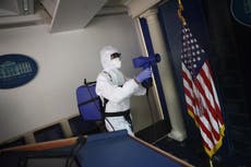 Personal de la Casa Blanca está preocupado por brote de coronavirus