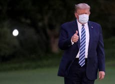 Trump informa ‘no tener síntomas’ a pesar de respirar con dificultad