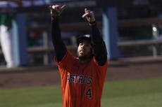 Astros suma su segunda victoria sobre los Atléticos de Oakland