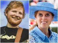 Representante de Ed Sheeran critica a la princesa Beatrice