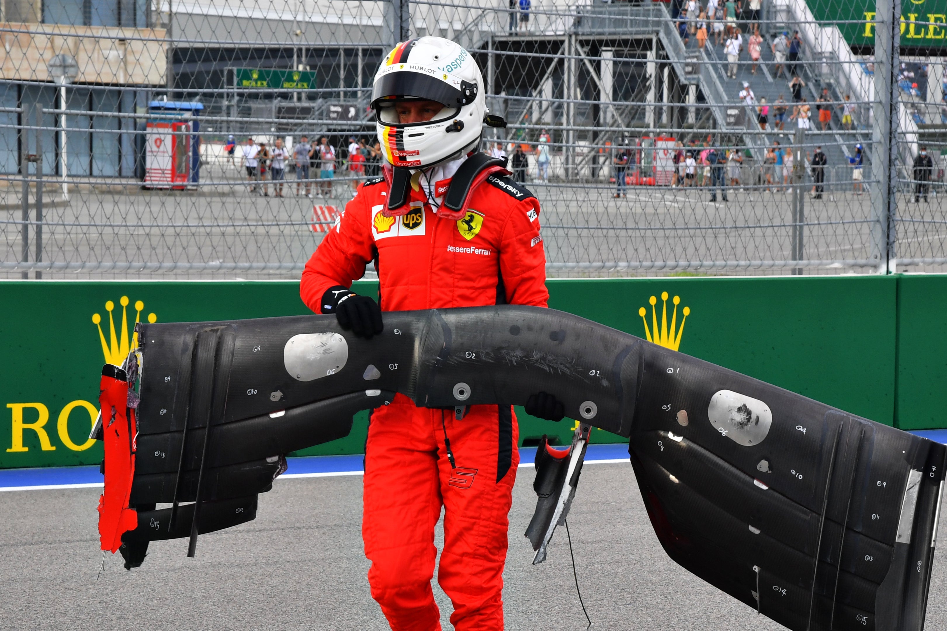 Sebastian Vettel habla sobre su periodo en Ferrari