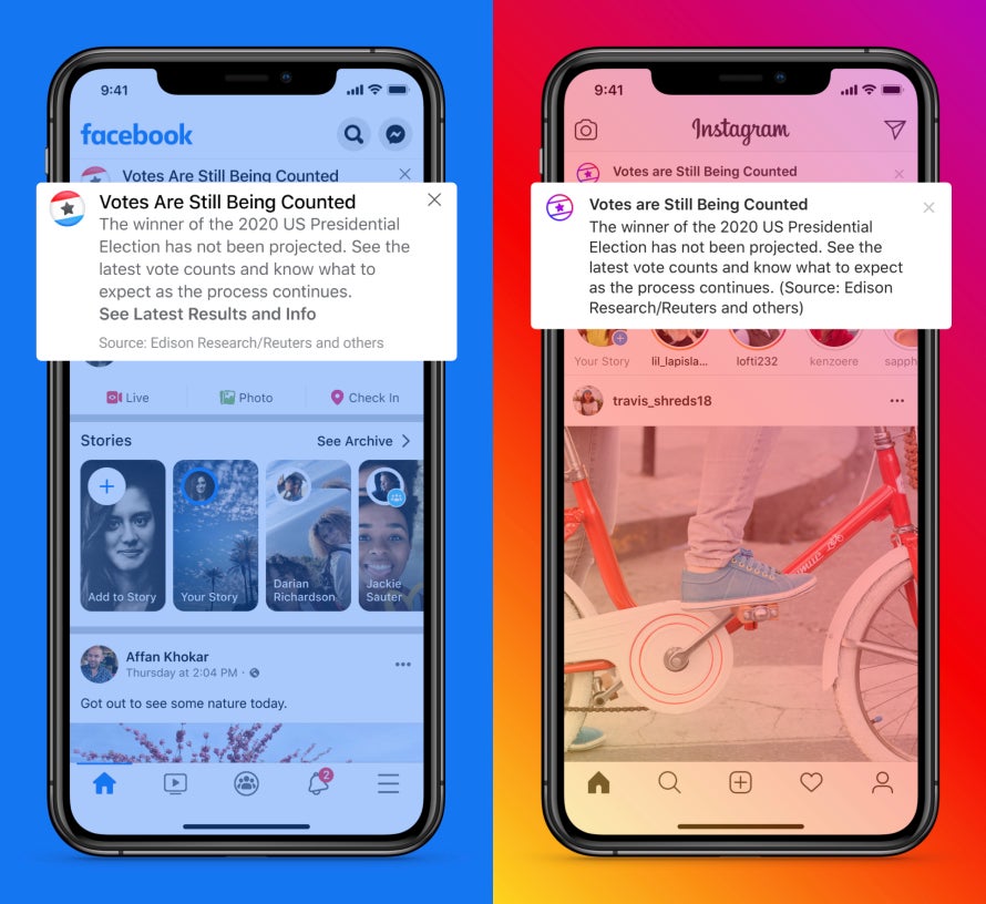 Facebook suspenderá los anuncios políticos el día de las elecciones
