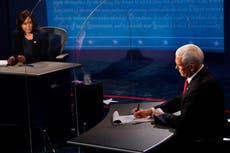“Sr. Vicepresidente, estoy hablando”: Harris le pone un alto a Pence