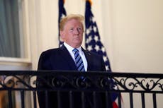 Trump se jacta de ser “físicamente perfecto” e “inmune” al covid