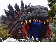 Parque temático en Japón presenta espectacular Godzilla de tamaño natural