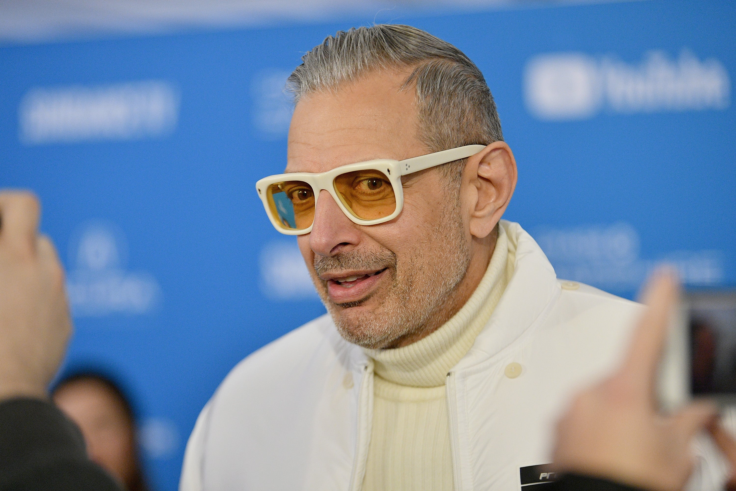 Jeff Goldblum recrea la icónica pose de Jurassic Park