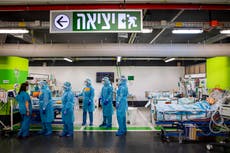 Ejército israelí abre hospital COVID-19 en medio de una nueva crisis