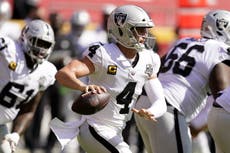 Raiders apaga el ímpetu de Mahomes y Kansas City