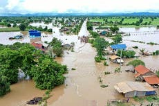 Las inundaciones en Camboya dejan por lo menos 11 personas muertas