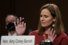 Amy Coney Barrett se niega a decir que el cambio climático es real