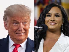Demi Lovato canta sobre Trump en nuevo sencillo 'Commander in Chief'
