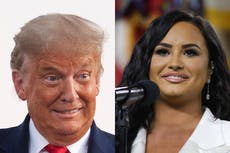 Demi Lovato canta sobre Trump en nuevo sencillo 'Commander in Chief'